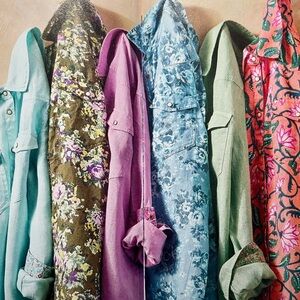 New! Willow Linen Shirt Sundance Retail $128.